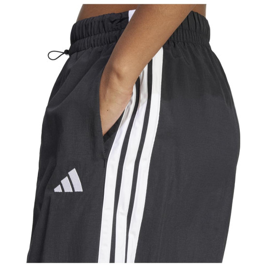 Adidas Γυναικείο παντελόνι φόρμας Essentials 3-Stripes Woven Parachute Pants Adidas Γυναικείο παντελόνι φόρμας Essentials 3-Stripes Woven Parachute Pants